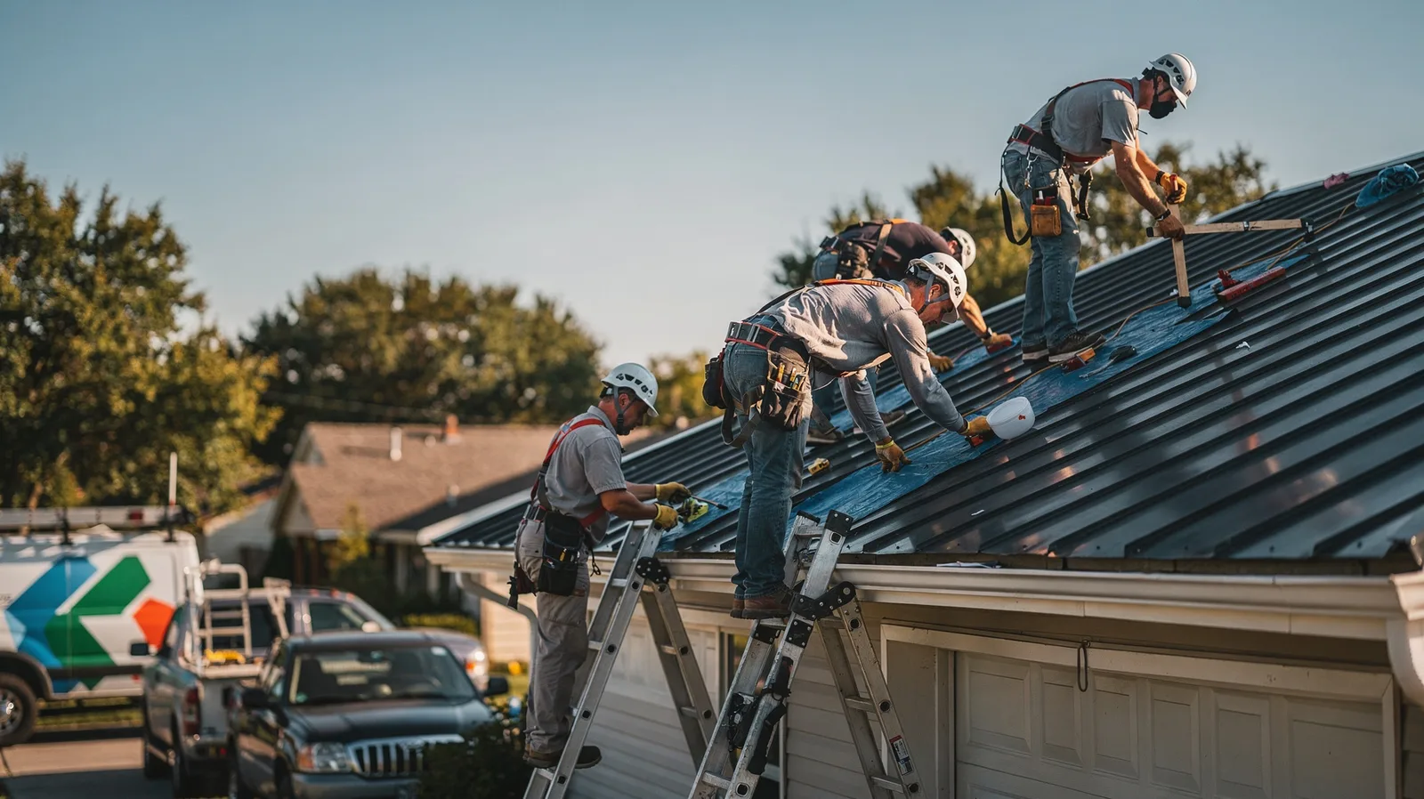 Metal Roof Installation in New Sharon, ME near me